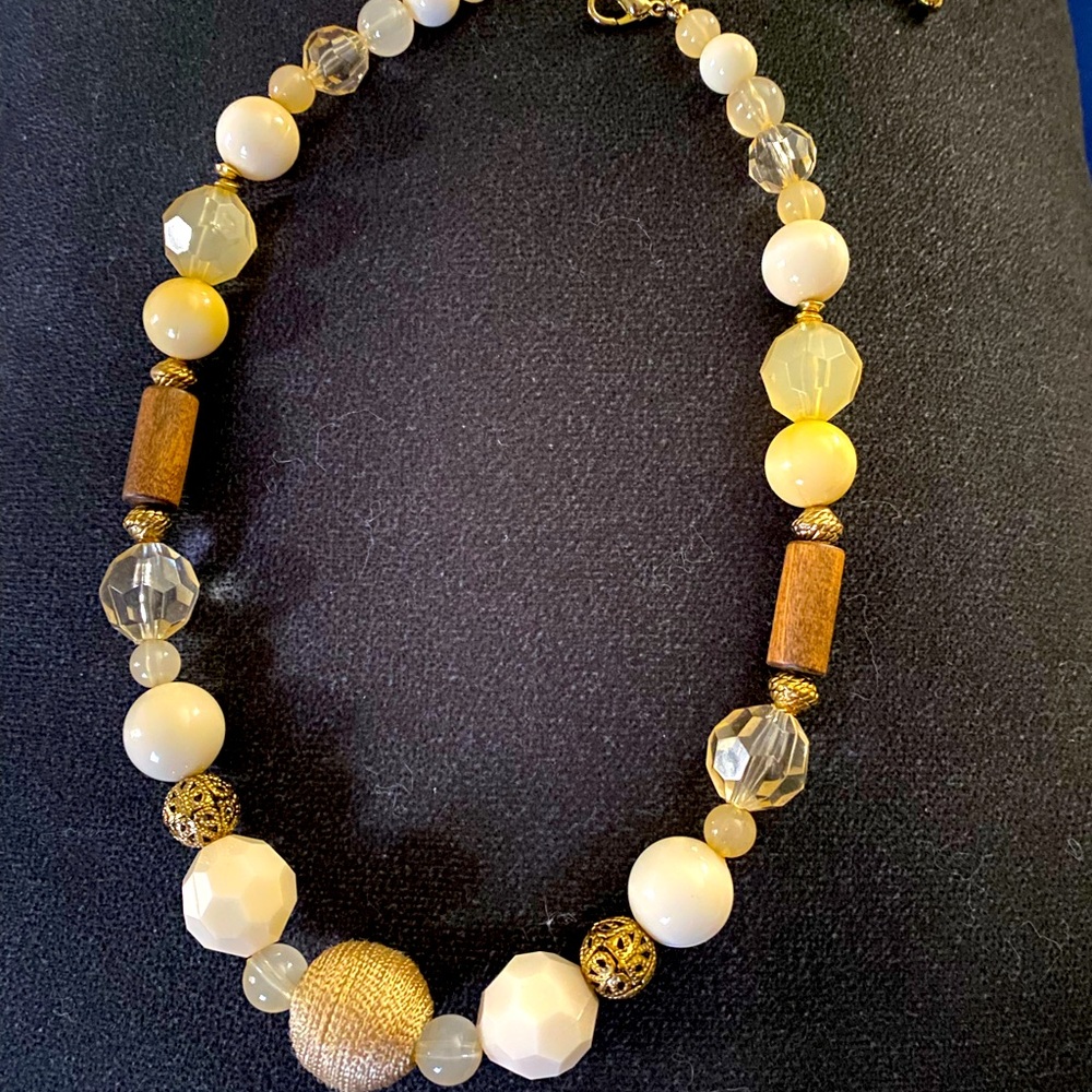 Angela’s Precious Gems, beaded necklace